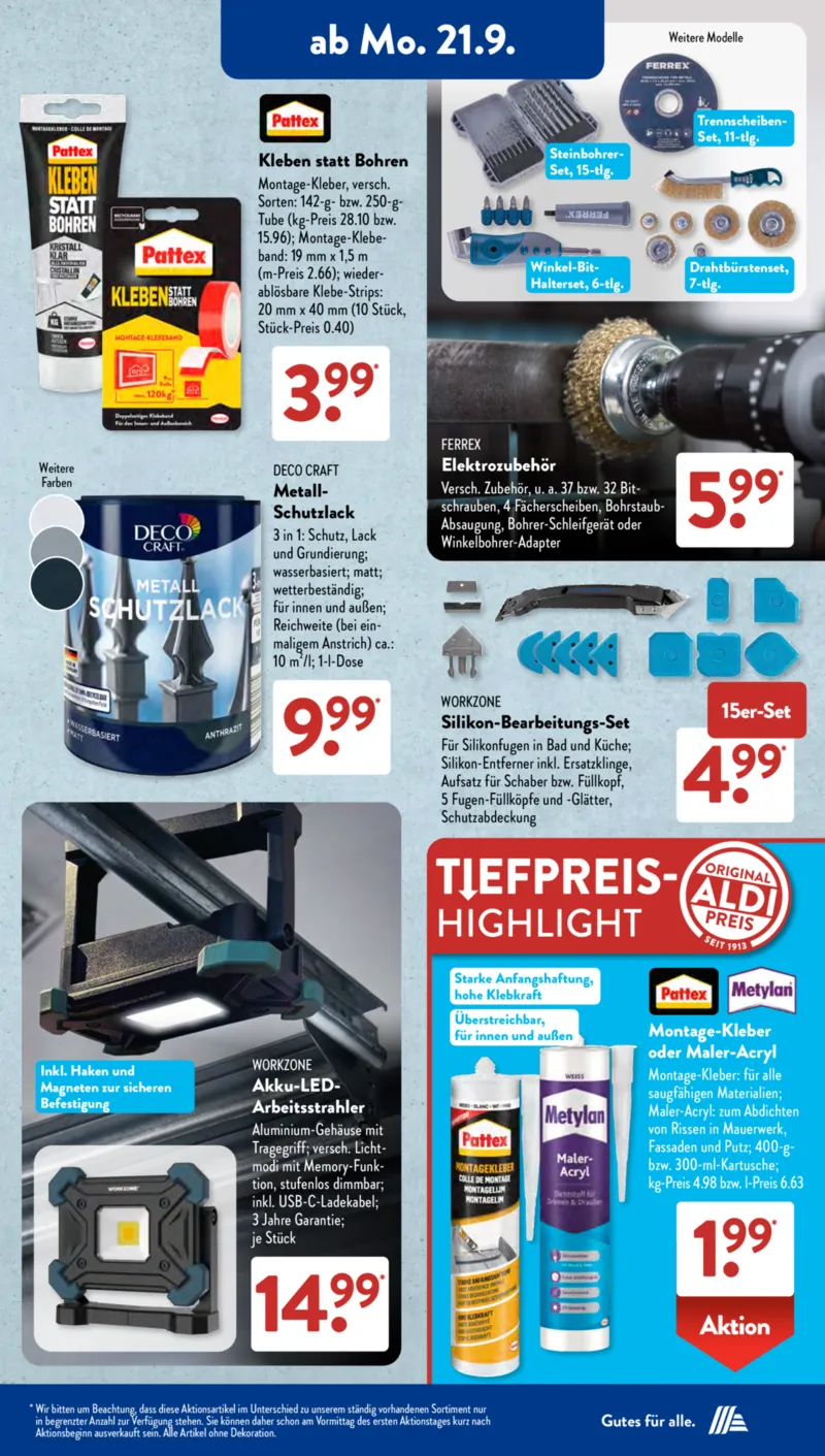 ALDI SÜD Prospekt vom 21.09.2026, Seite 12
