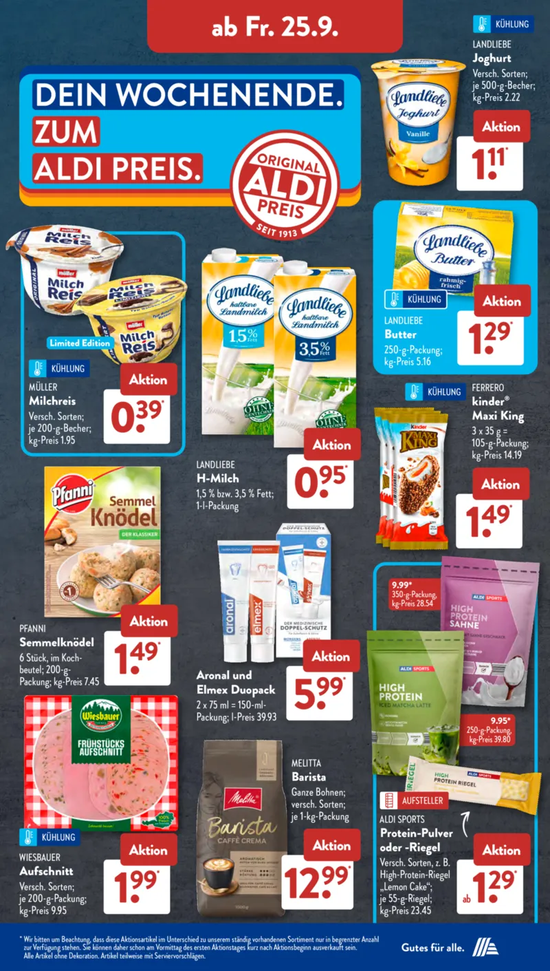 ALDI SÜD Prospekt vom 21.09.2026, Seite 22