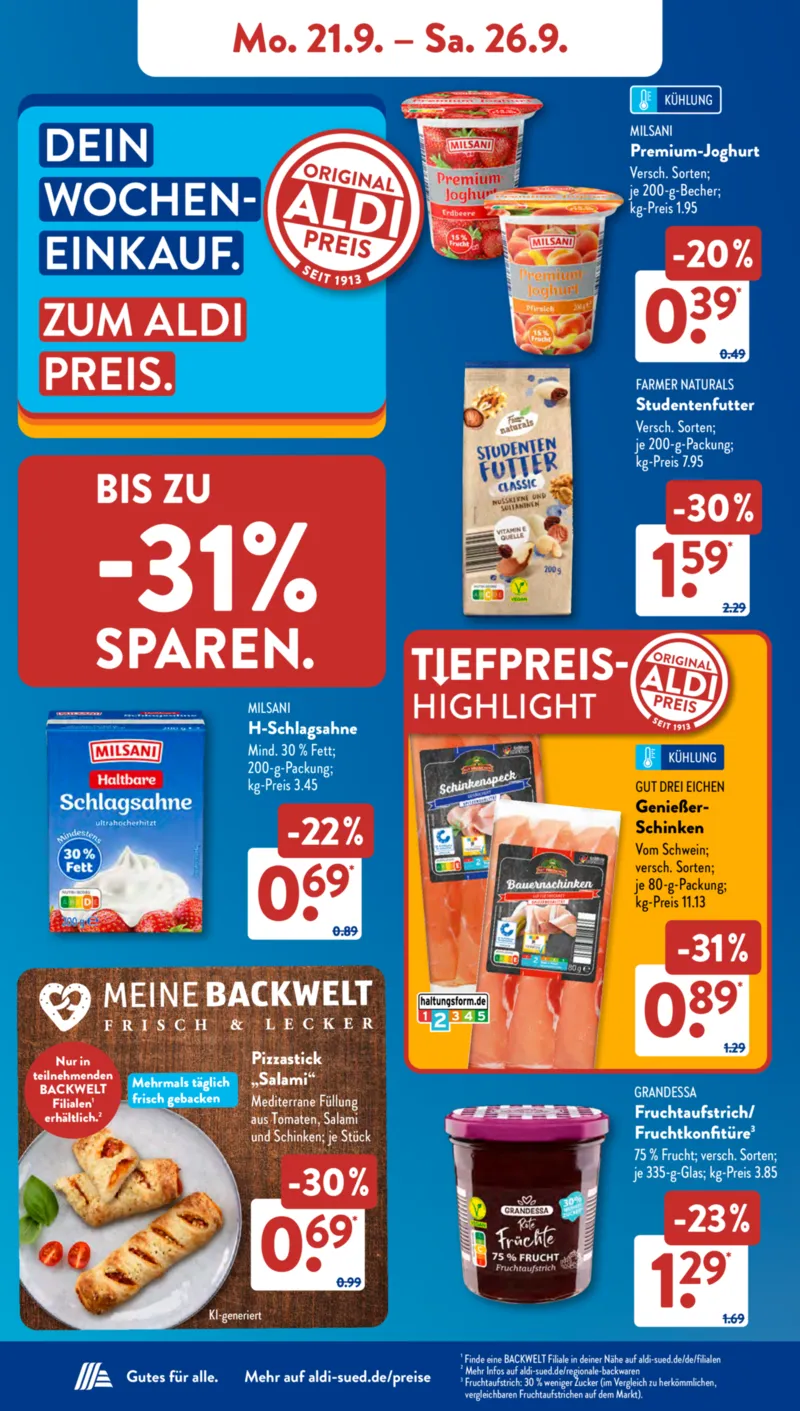 ALDI SÜD Prospekt vom 21.09.2026, Seite 7