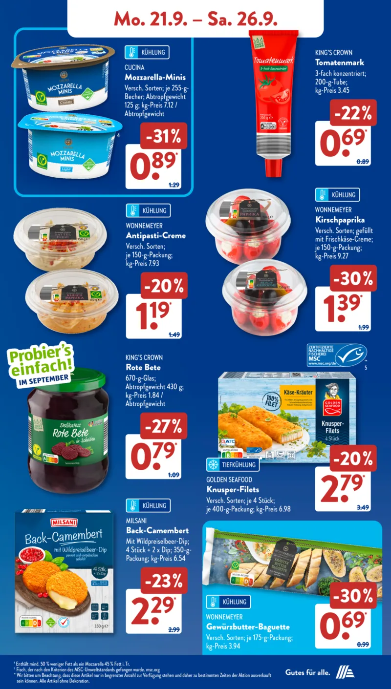 ALDI SÜD Prospekt vom 21.09.2026, Seite 8