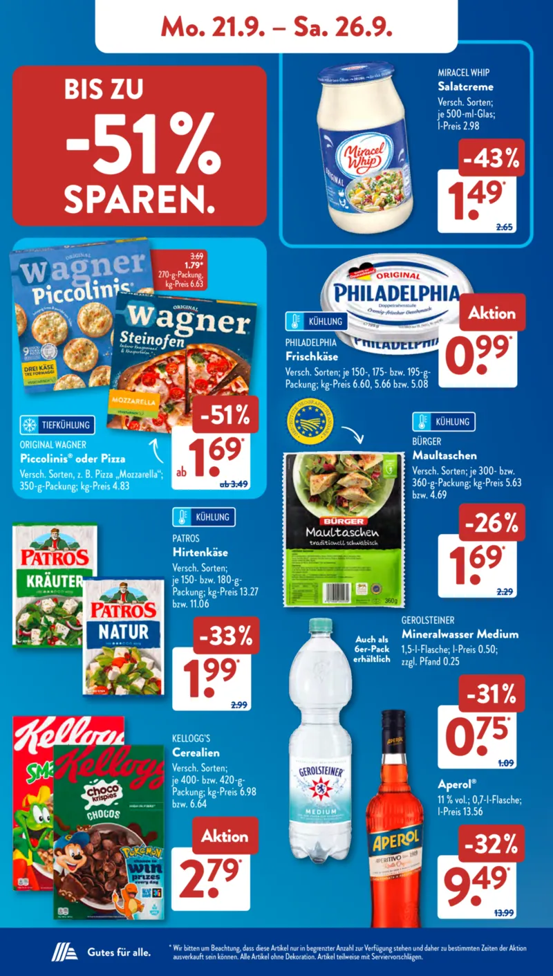 ALDI SÜD Prospekt vom 21.09.2026, Seite 9