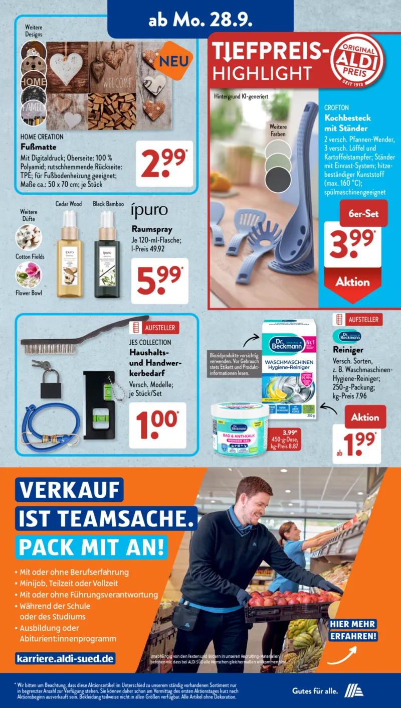 ALDI SÜD Prospekt vom 28.09.2026, Seite 16