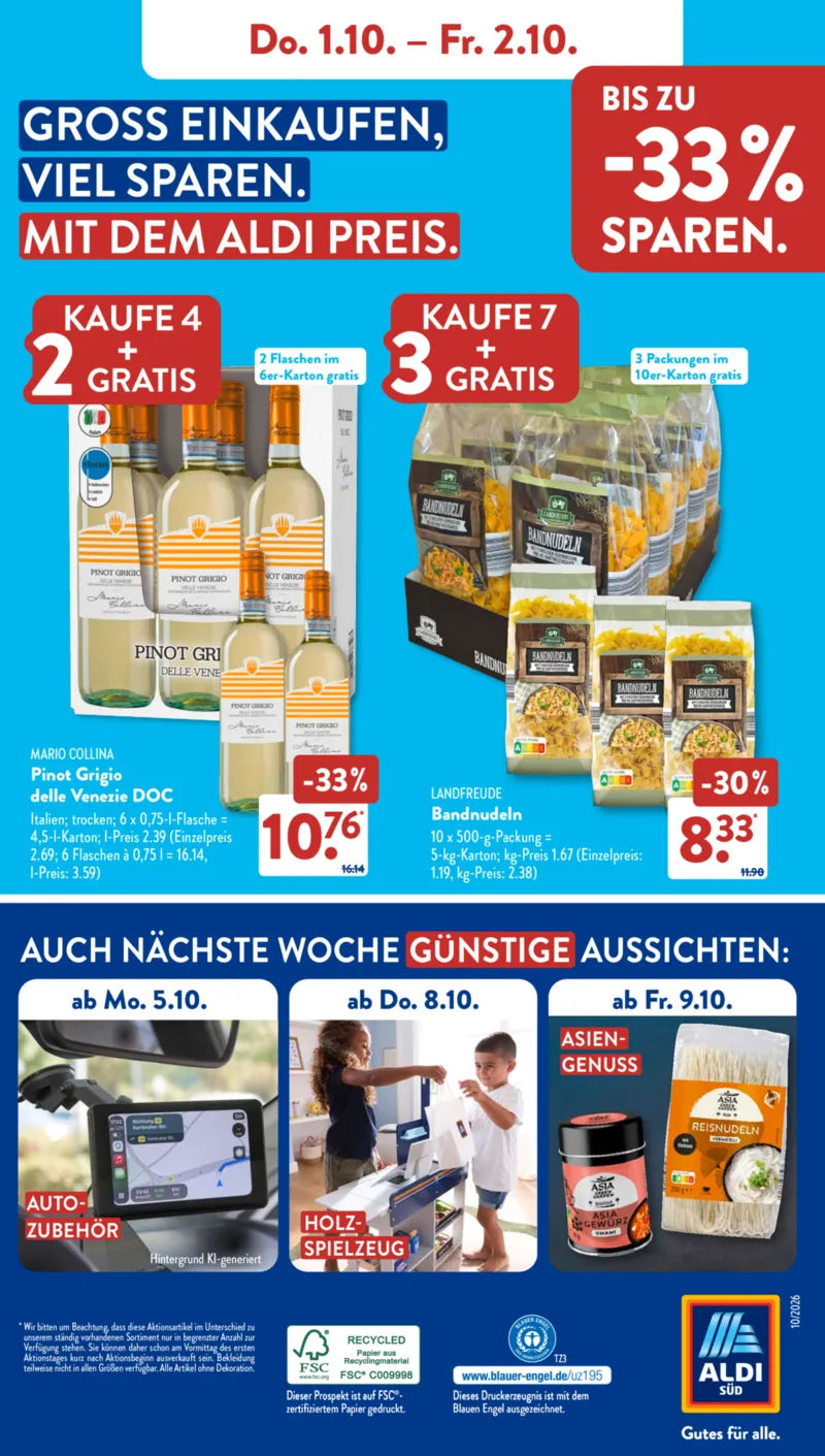 ALDI SÜD Prospekt vom 28.09.2026, Seite 16