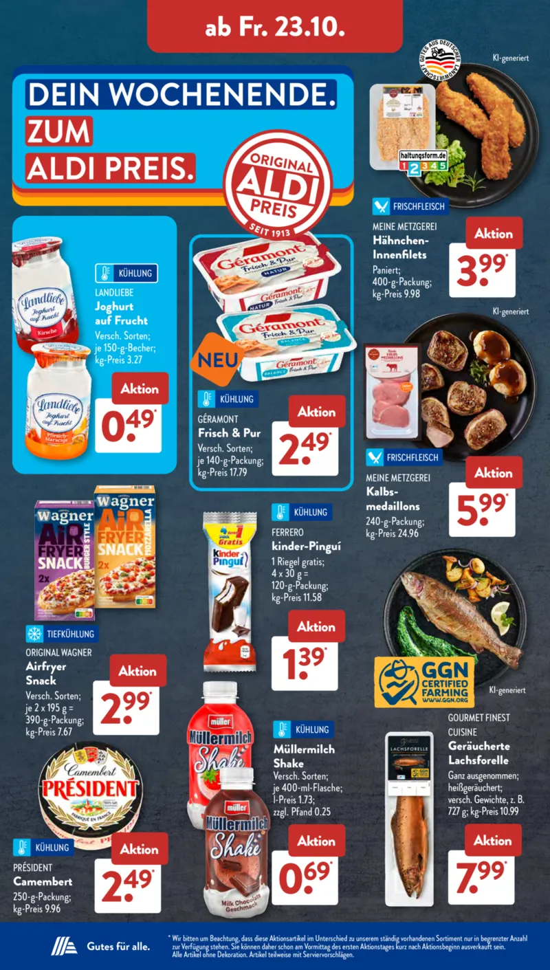 ALDI SÜD Prospekt vom 19.10.2026, Seite 21