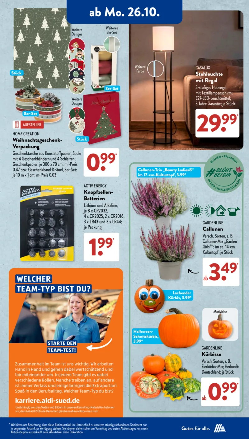 ALDI SÜD Prospekt vom 26.10.2026, Seite 12