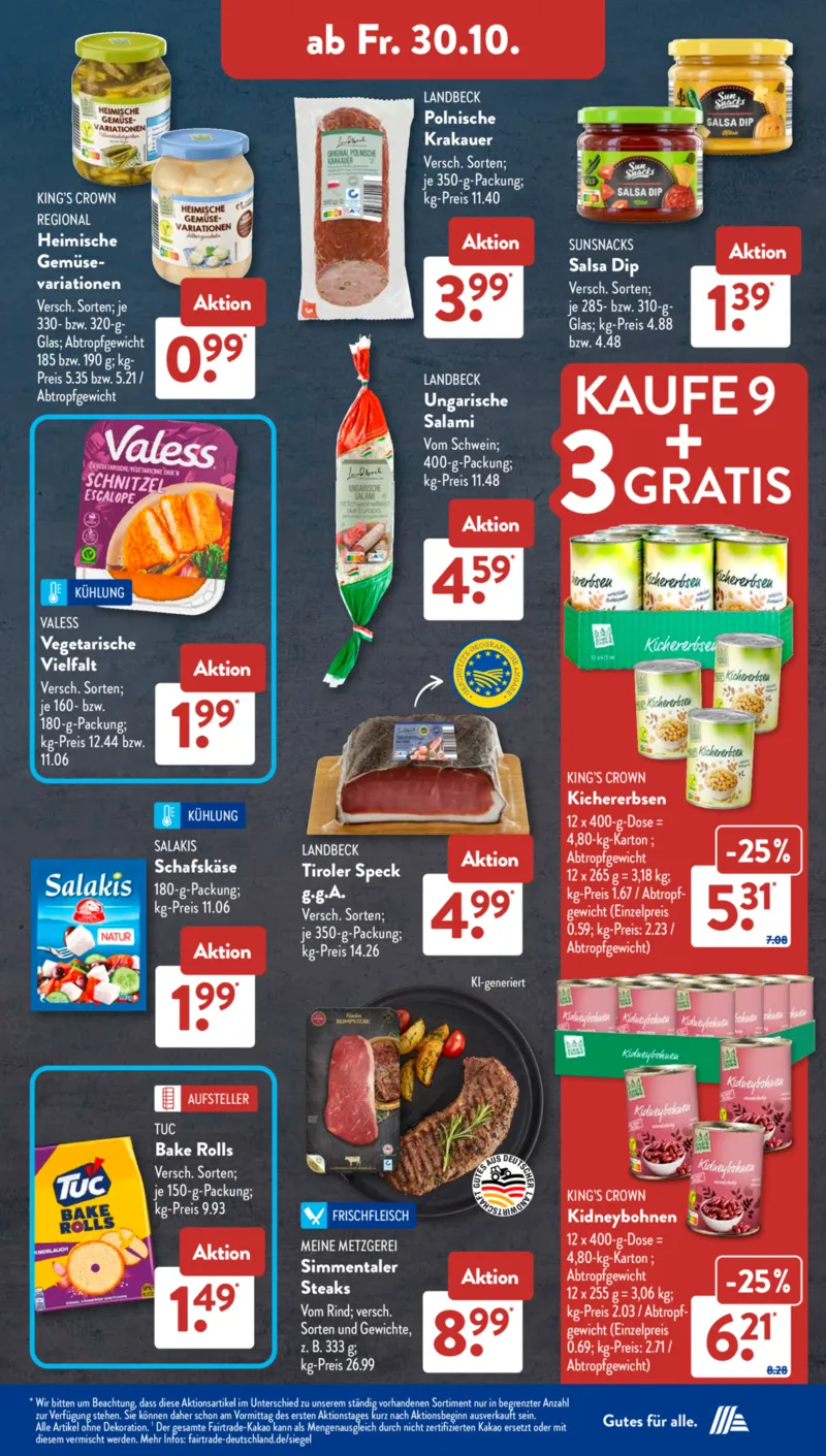 ALDI SÜD Prospekt vom 26.10.2026, Seite 22
