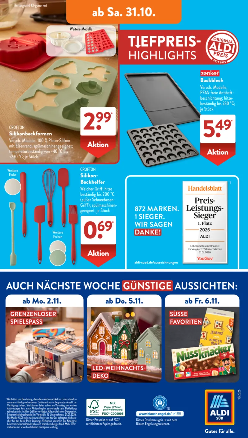 ALDI SÜD Prospekt vom 26.10.2026, Seite 25