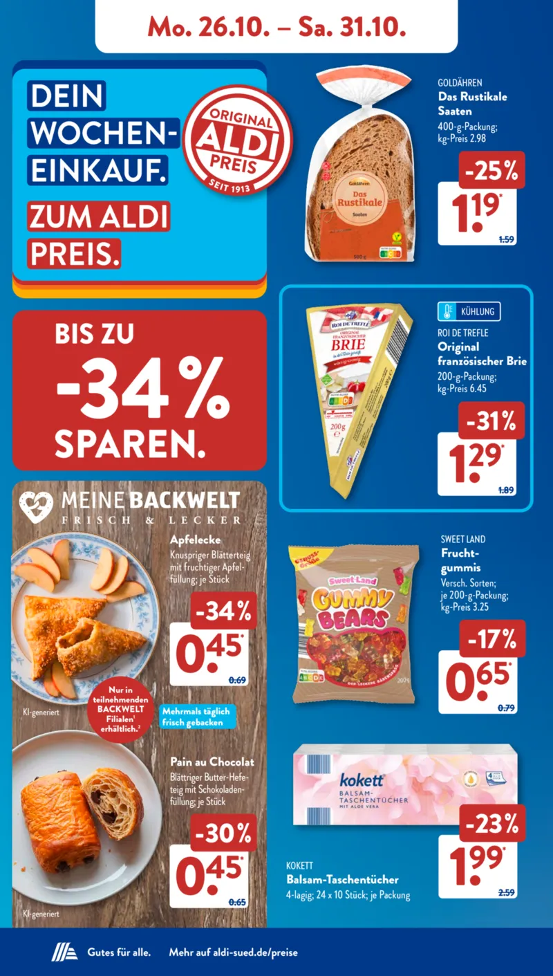 ALDI SÜD Prospekt vom 26.10.2026, Seite 7