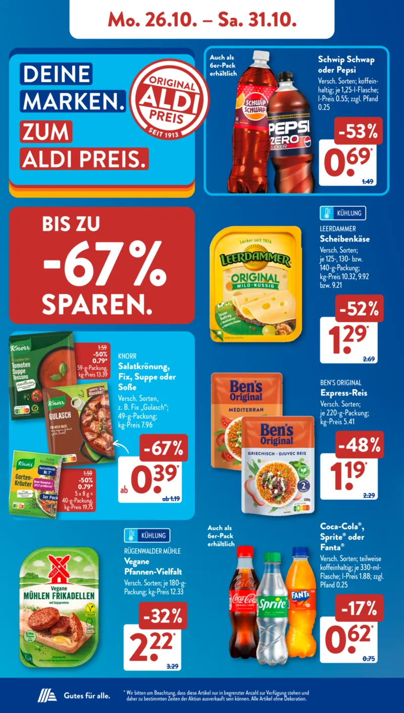 ALDI SÜD Prospekt vom 26.10.2026, Seite 9