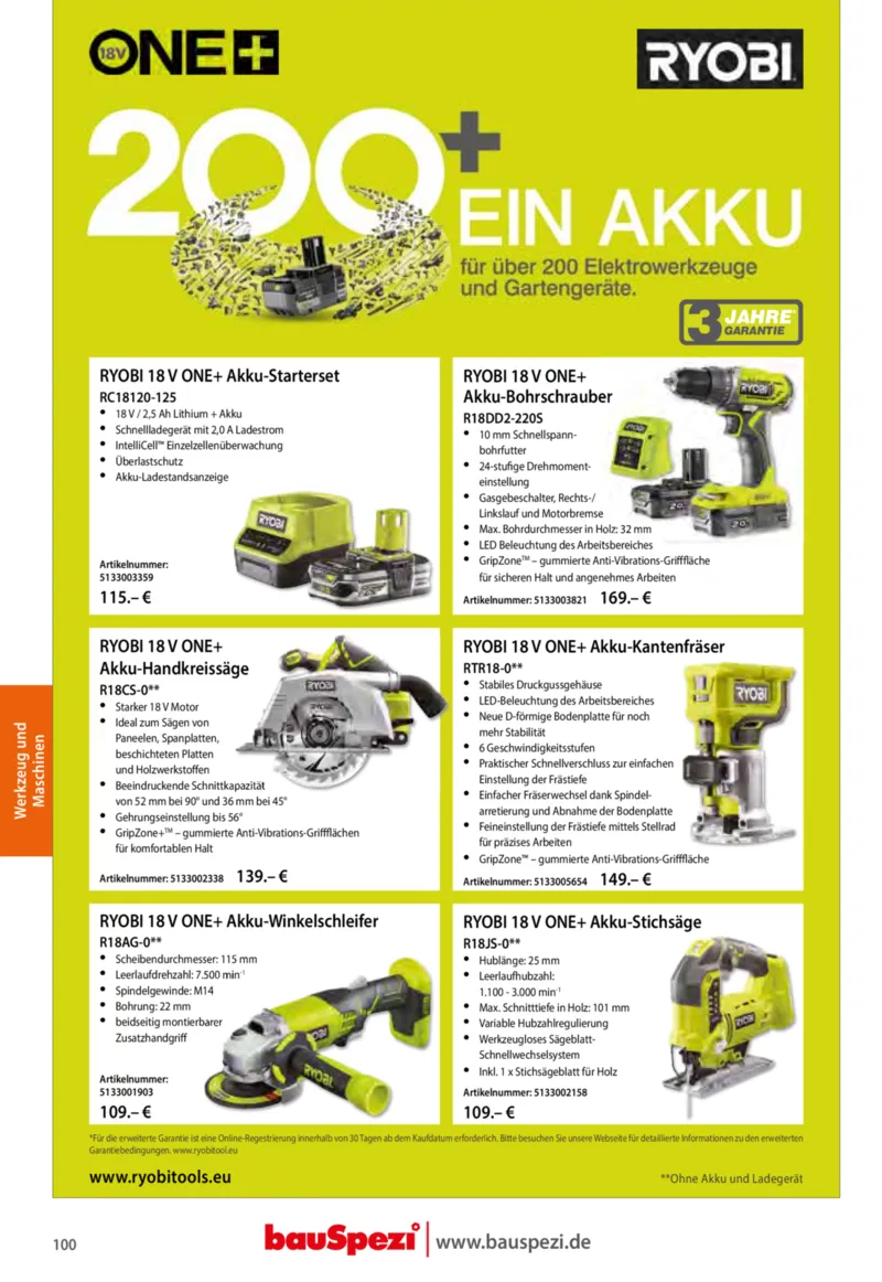 bauSpezi Prospekt vom 01.01.2025, Seite 102 bauSpezi Prospekt vom 01.01.2025, Seite 102