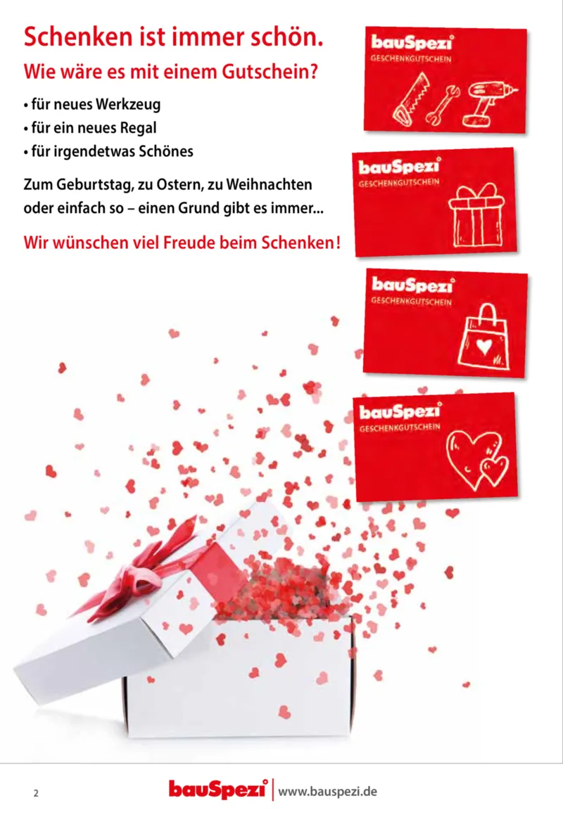 bauSpezi Prospekt vom 01.01.2025, Seite 4 bauSpezi Prospekt vom 01.01.2025, Seite 4