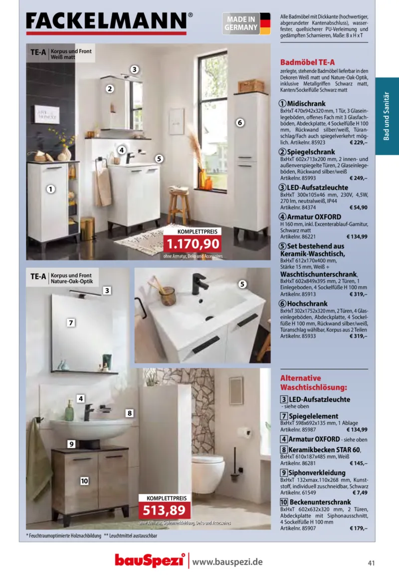 bauSpezi Prospekt vom 01.01.2025, Seite 43 bauSpezi Prospekt vom 01.01.2025, Seite 43