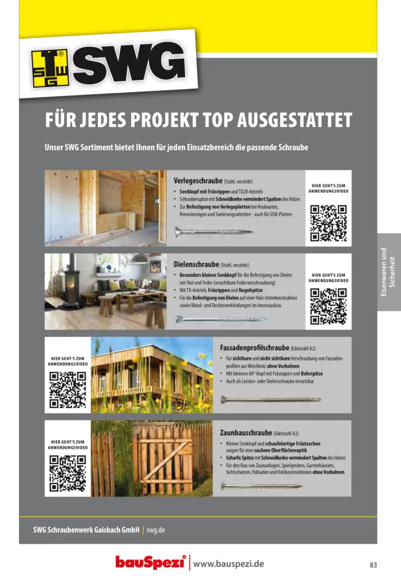 bauSpezi Prospekt vom 01.01.2025, Seite 85 bauSpezi Prospekt vom 01.01.2025, Seite 85