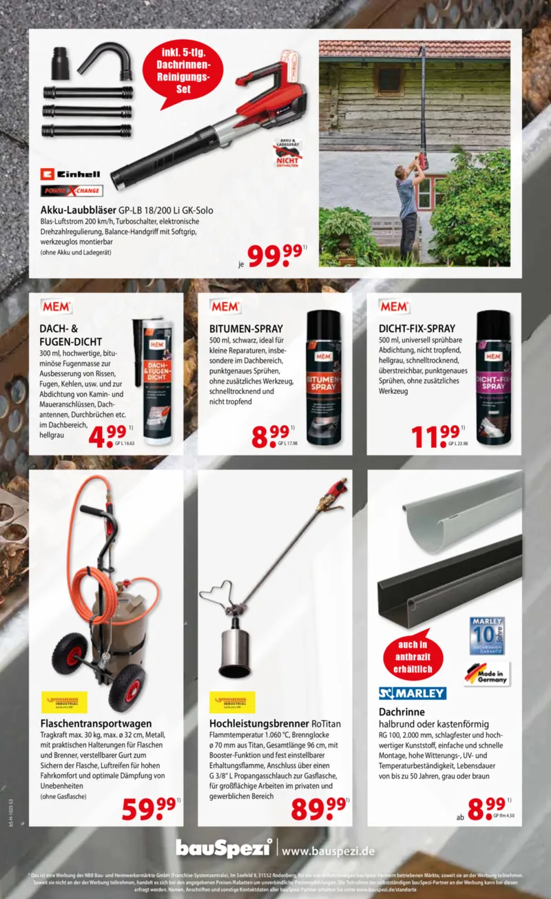 bauSpezi Prospekt vom 01.10.2025, Seite 3 bauSpezi Prospekt vom 01.10.2025, Seite 3