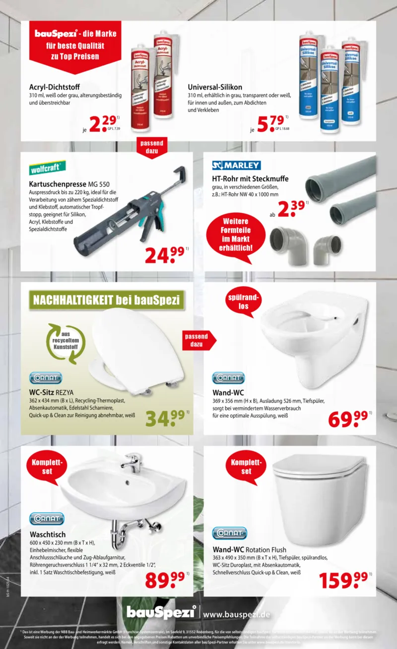 bauSpezi Prospekt vom 01.10.2025, Seite 4 bauSpezi Prospekt vom 01.10.2025, Seite 4