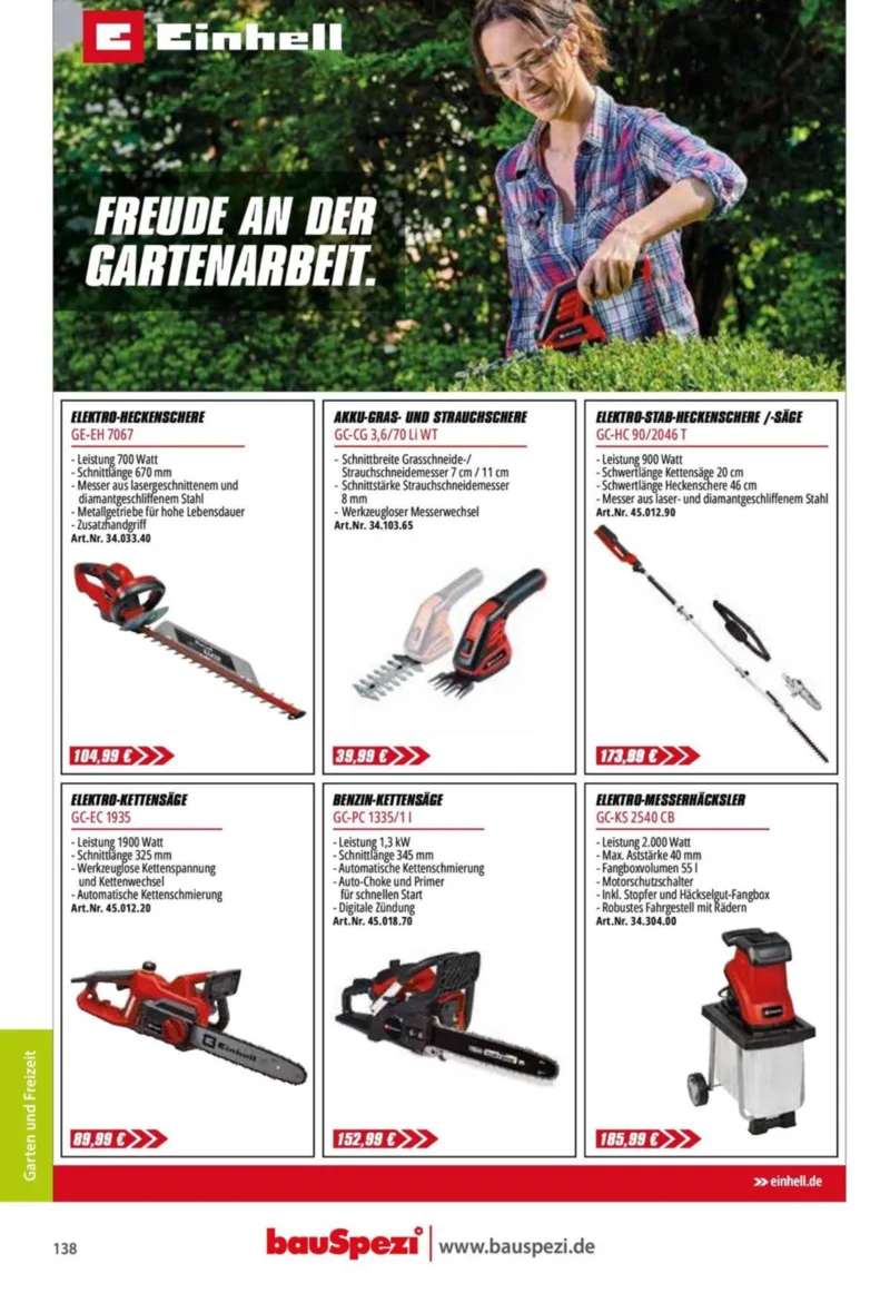 bauSpezi Prospekt vom 15.04.2026, Seite 140