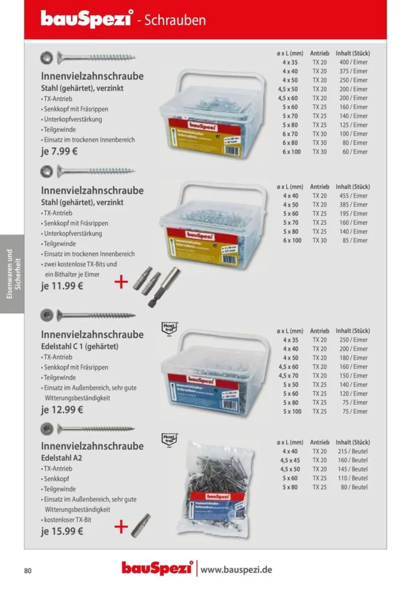 bauSpezi Prospekt vom 15.04.2026, Seite 82