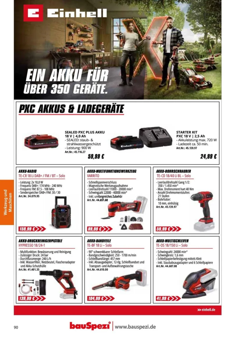 bauSpezi Prospekt vom 15.04.2026, Seite 92