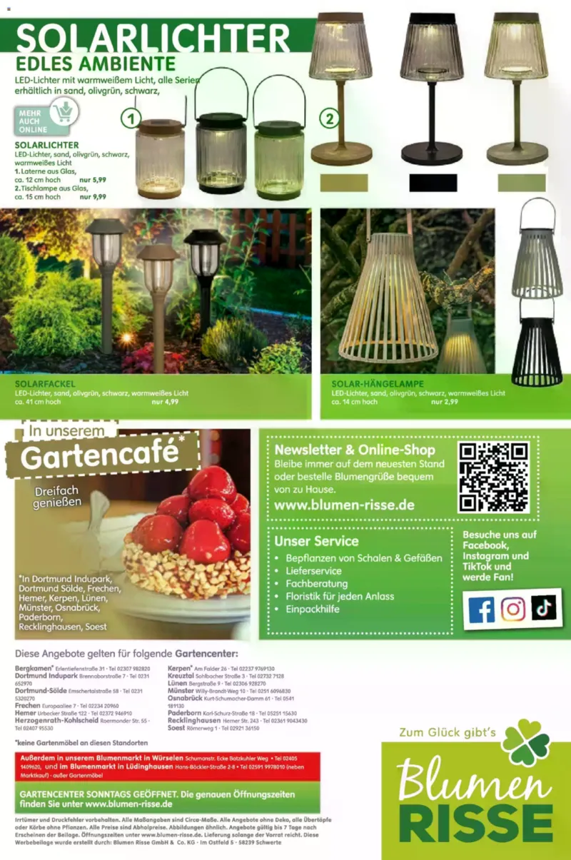Blumen Risse Prospekt vom 16.04.2026, Seite 16