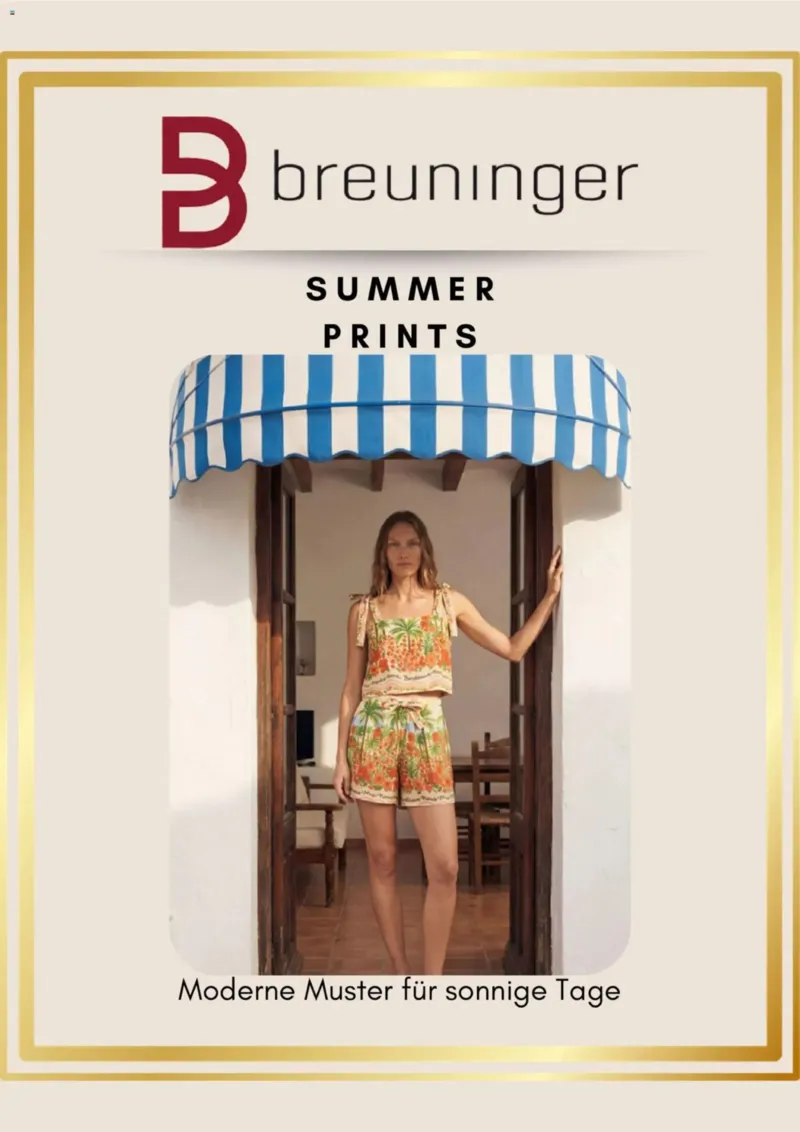 Breuninger Prospekt vom 10.07.2026, Seite 1