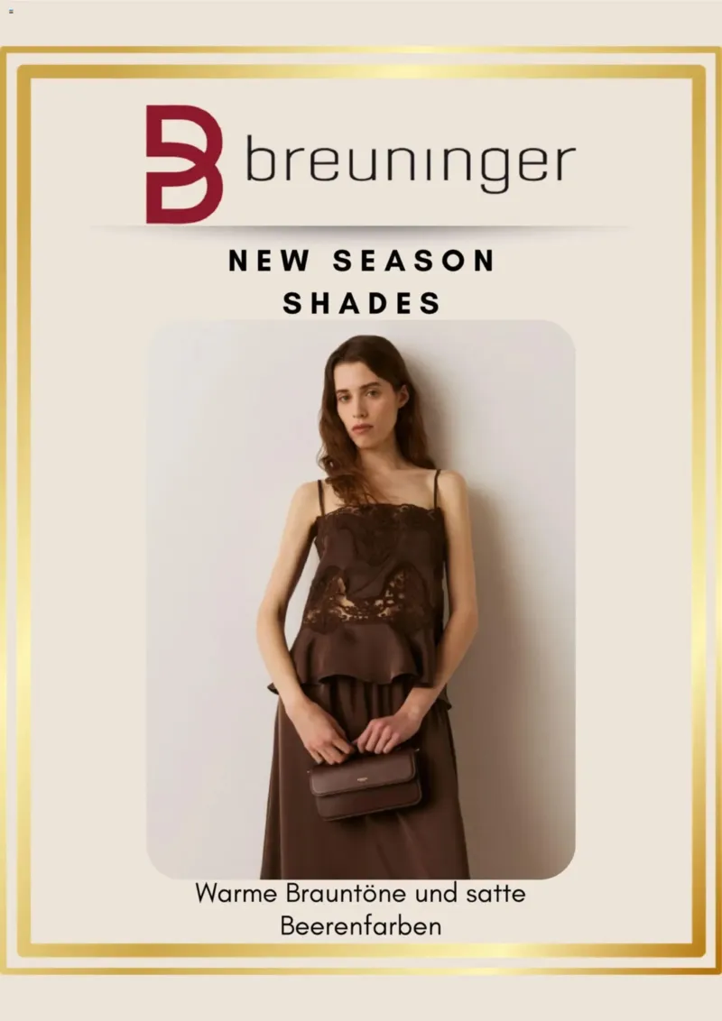 Breuninger Prospekt vom 11.08.2026, Seite 1