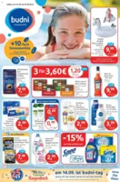 BUDNI Prospekt nächster Woche