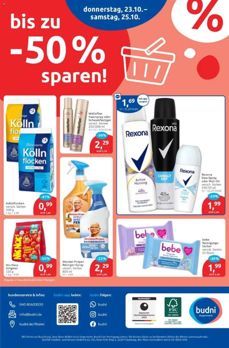 BUDNI Prospekt vom 20.10.2025, Seite 8 BUDNI Prospekt vom 20.10.2025, Seite 8