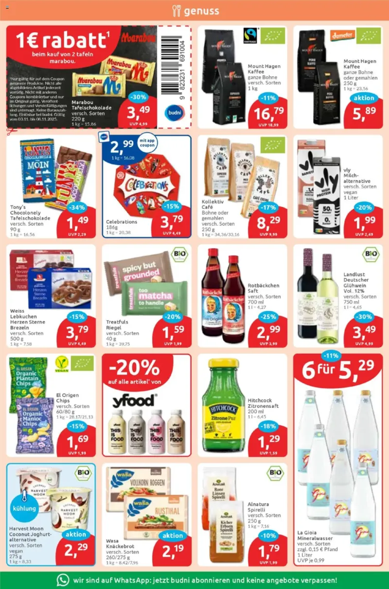 BUDNI Prospekt vom 03.11.2025, Seite 6 BUDNI Prospekt vom 03.11.2025, Seite 6