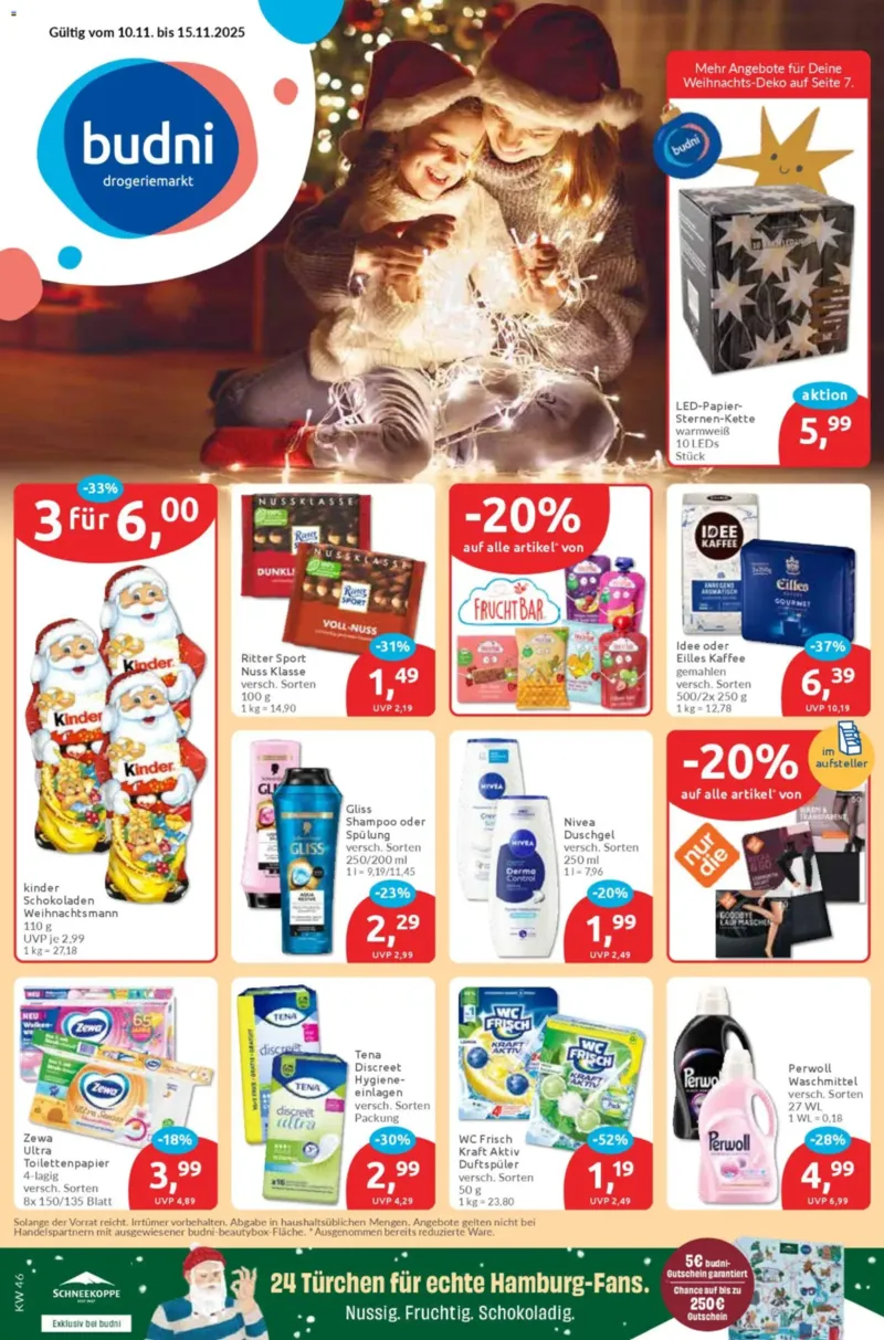BUDNI Prospekt vom 10.11.2025, Seite 1