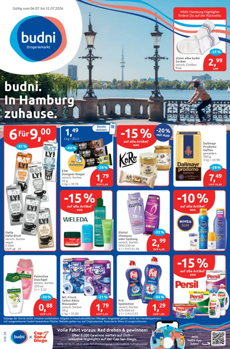 BUDNI Prospekt vom 06.07.2026, Seite 1