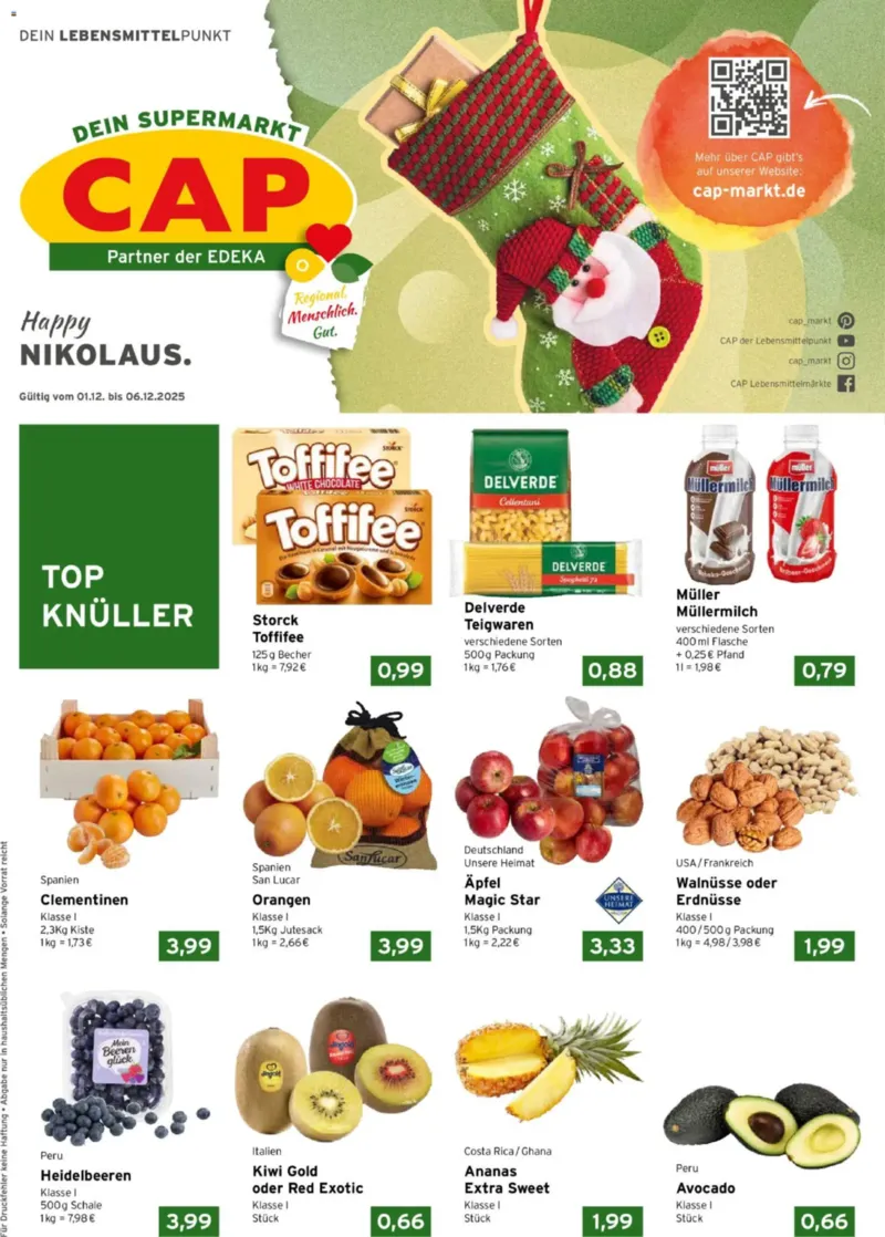 CAP Markt Prospekt vom 01.12.2025, Seite 1