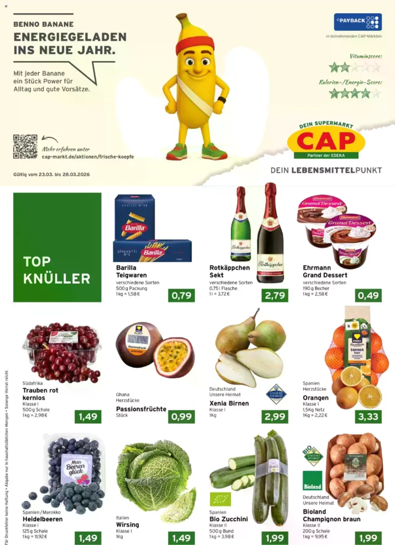 CAP Markt Prospekt vom 23.03.2026, Seite 1