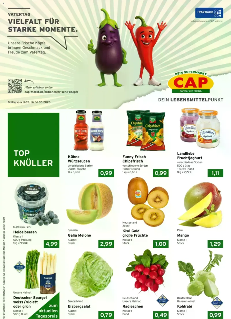 CAP Markt Prospekt vom 11.05.2026, Seite 1