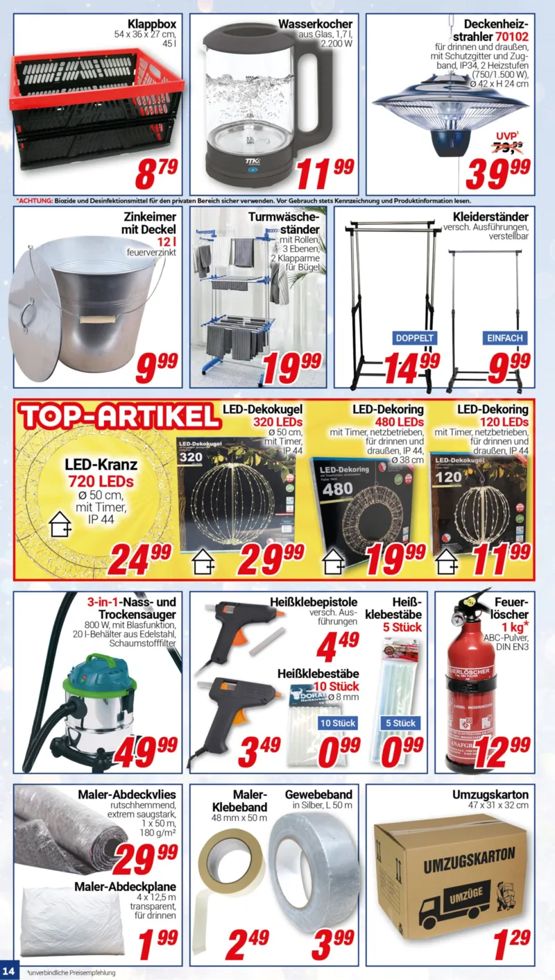 Centershop Prospekt vom 03.11.2025, Seite 14