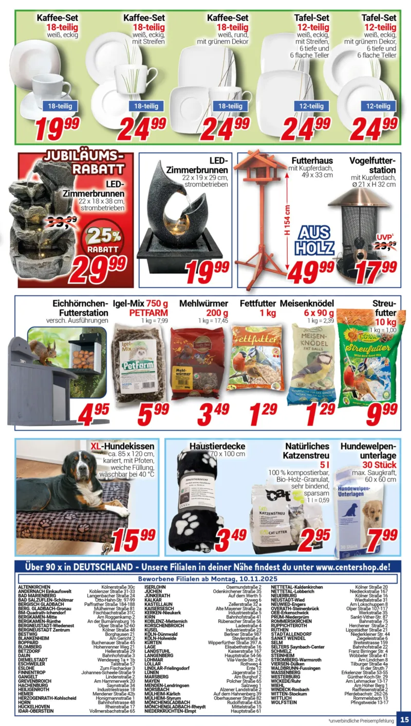 Centershop Prospekt vom 10.11.2025, Seite 15