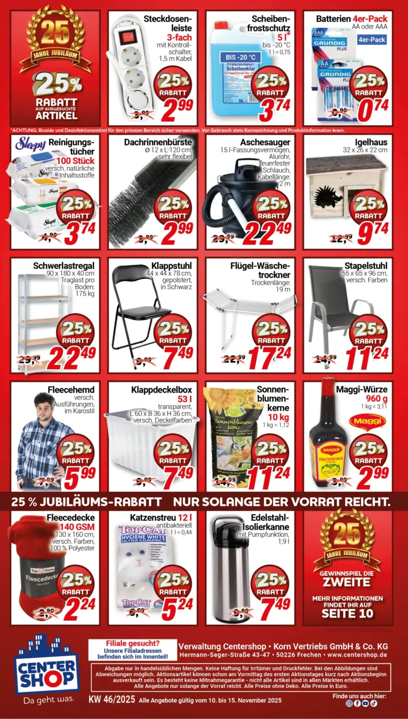 Centershop Prospekt vom 10.11.2025, Seite 16