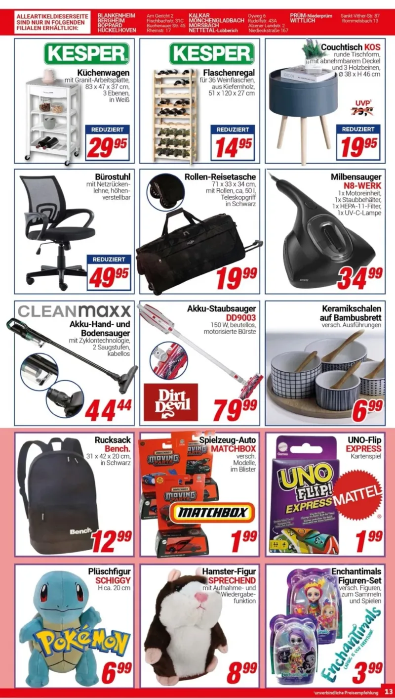 Centershop Prospekt vom 01.12.2025, Seite 13