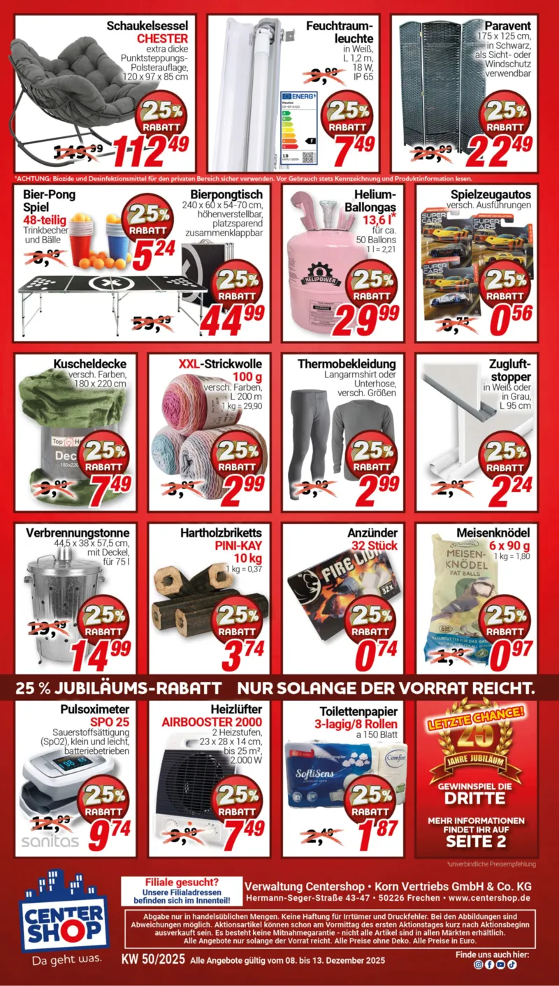 Centershop Prospekt vom 08.12.2025, Seite 16
