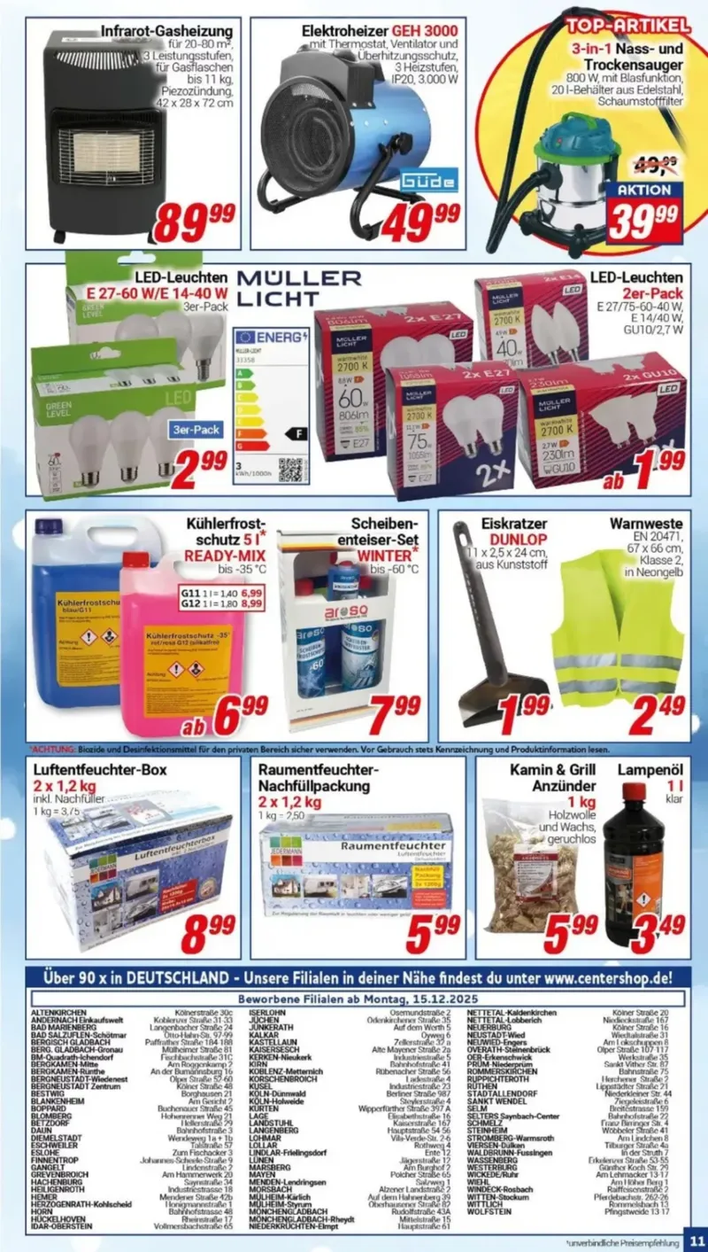 Centershop Prospekt vom 15.12.2025, Seite 11