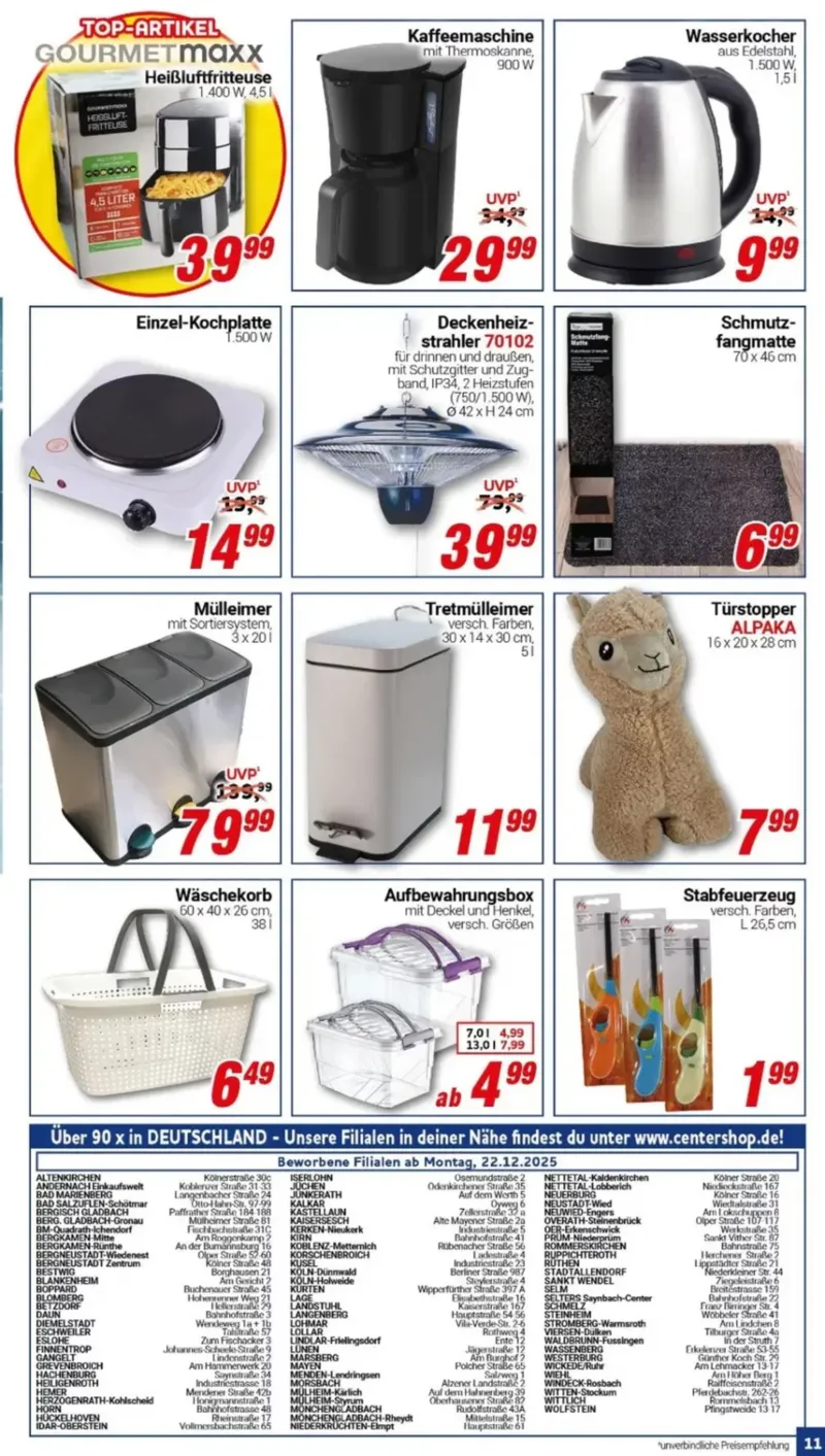 Centershop Prospekt vom 22.12.2025, Seite 11