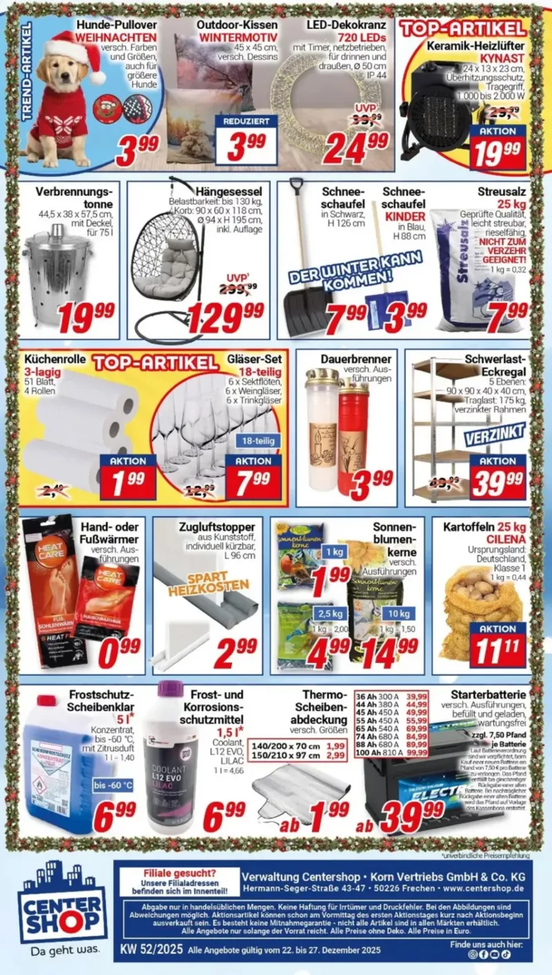 Centershop Prospekt vom 22.12.2025, Seite 12