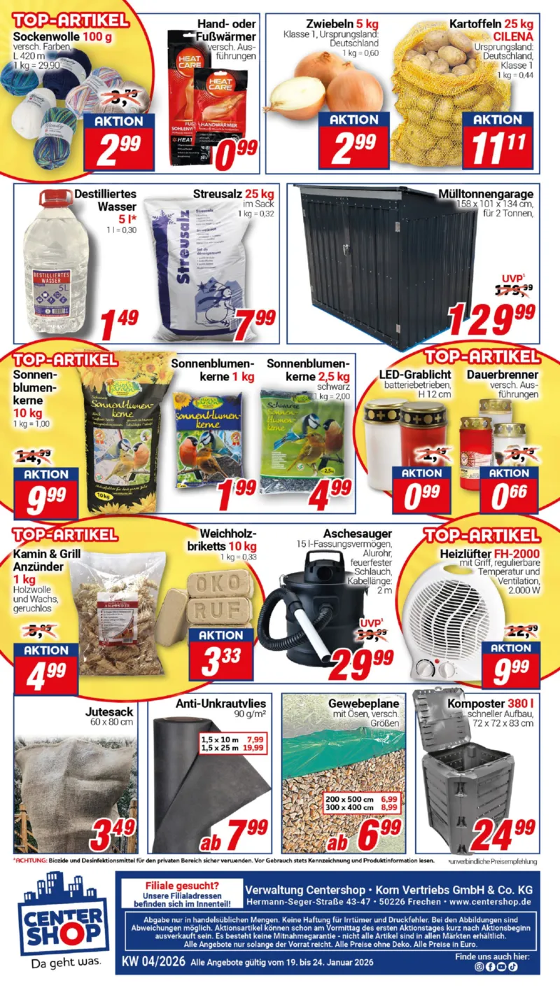 Centershop Prospekt vom 19.01.2026, Seite 12