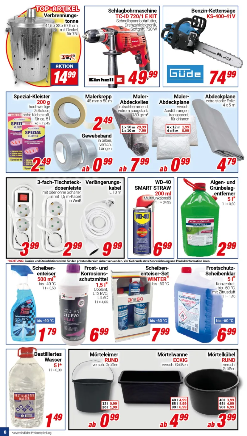 Centershop Prospekt vom 09.02.2026, Seite 8