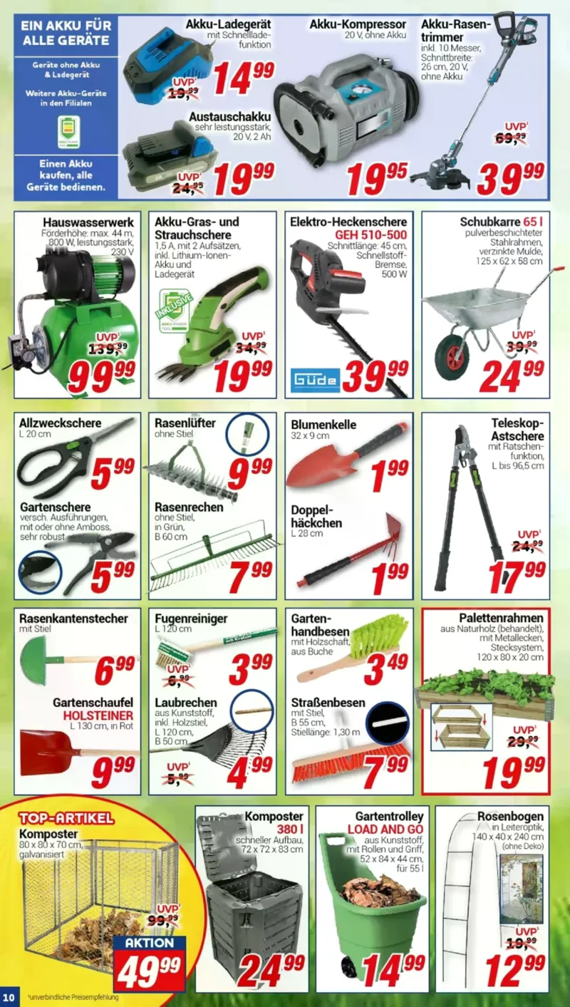 Centershop Prospekt vom 16.03.2026, Seite 10