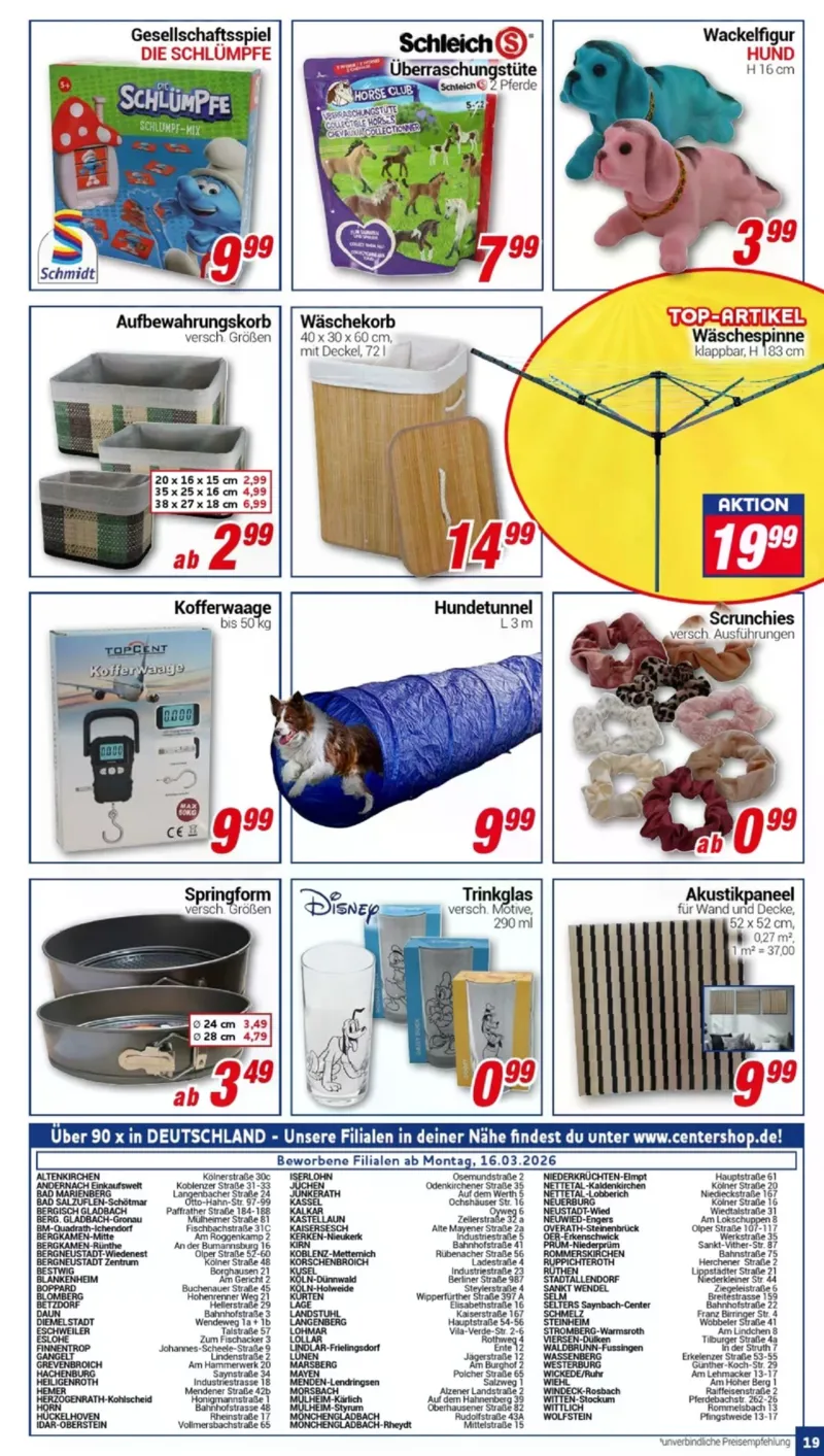 Centershop Prospekt vom 16.03.2026, Seite 19
