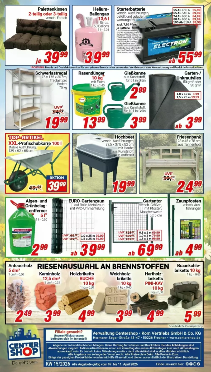 Centershop Prospekt vom 07.04.2026, Seite 20