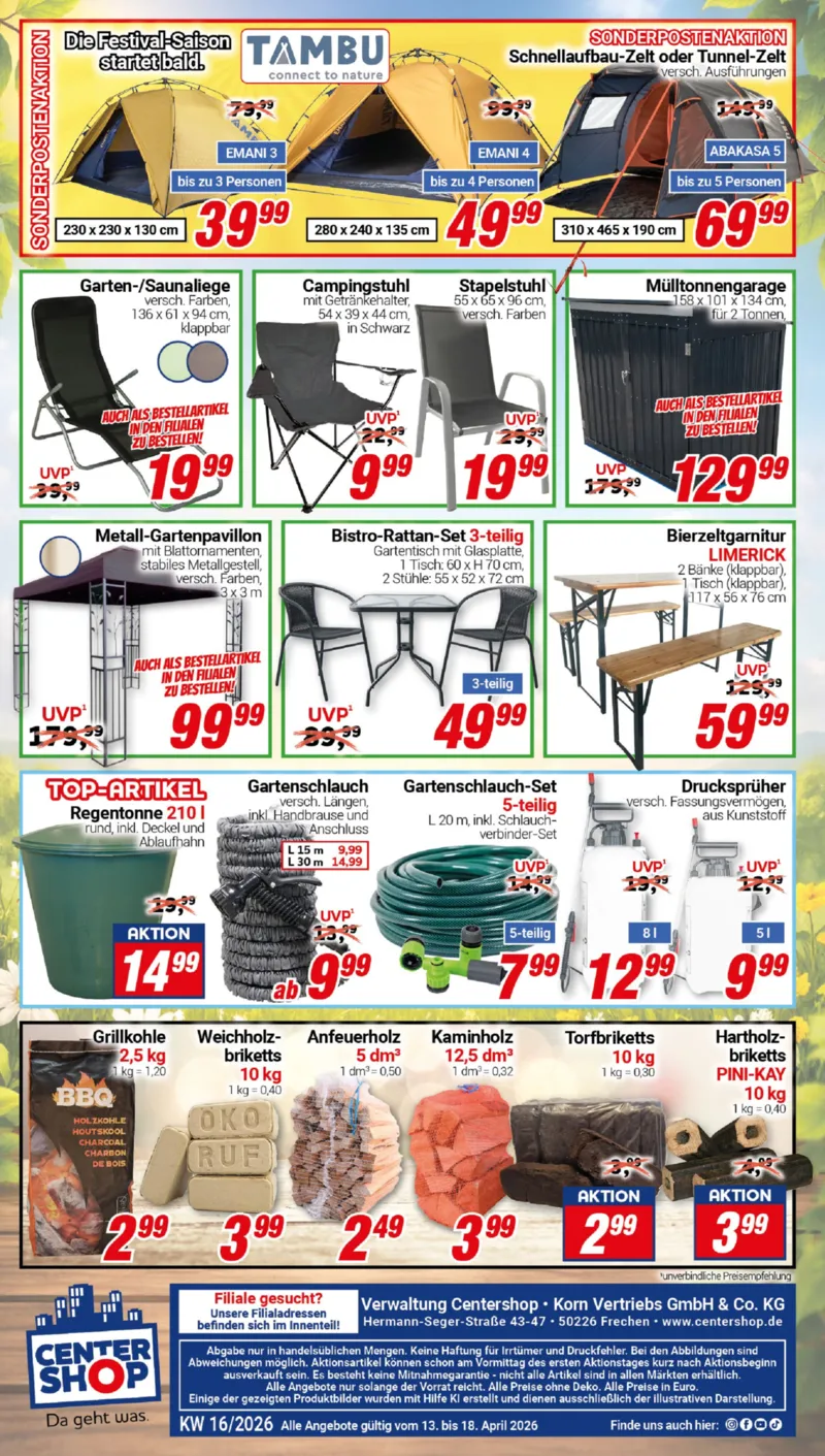 Centershop Prospekt vom 13.04.2026, Seite 20