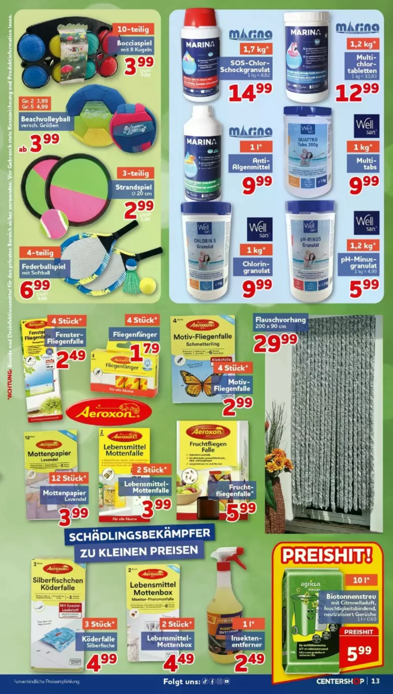Centershop Prospekt vom 27.04.2026, Seite 13