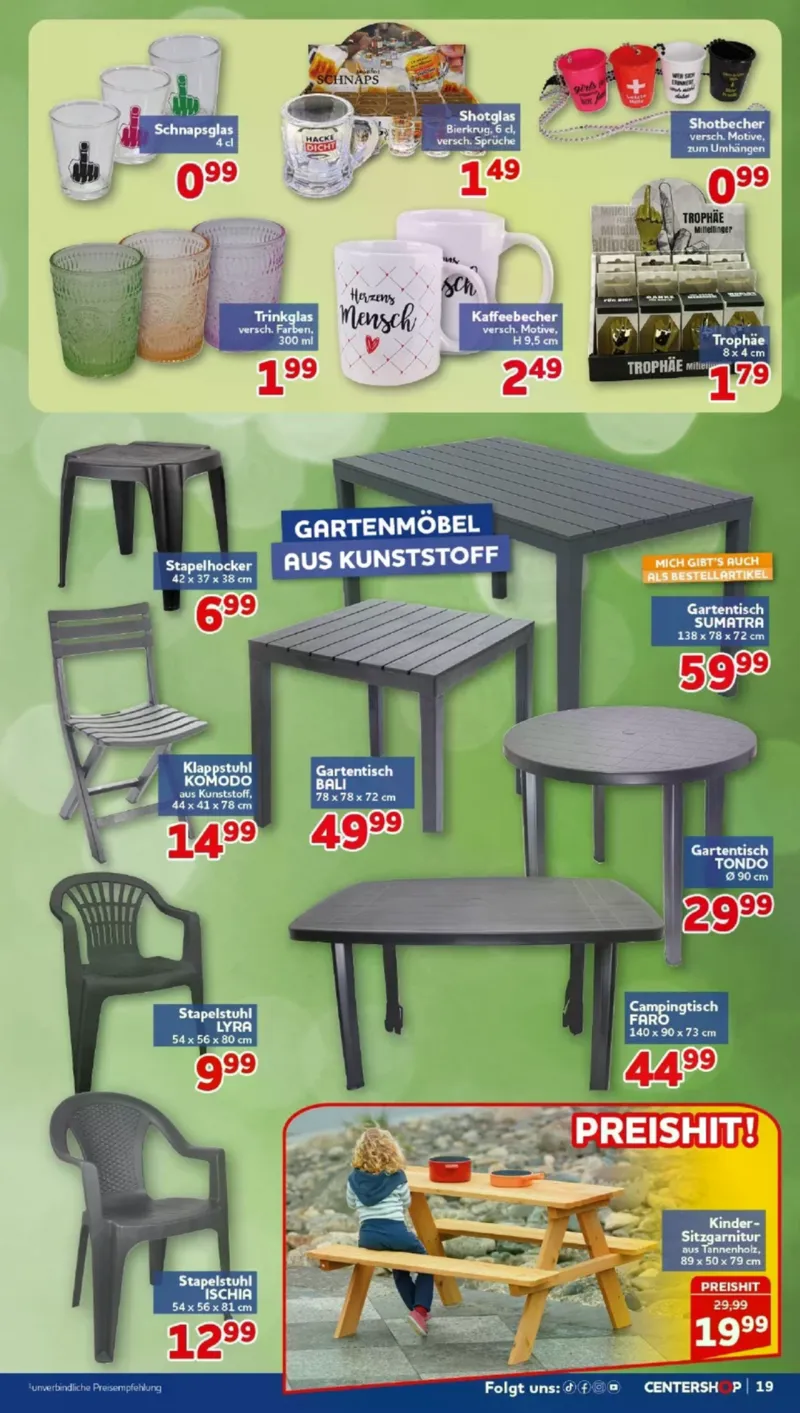 Centershop Prospekt vom 27.04.2026, Seite 19