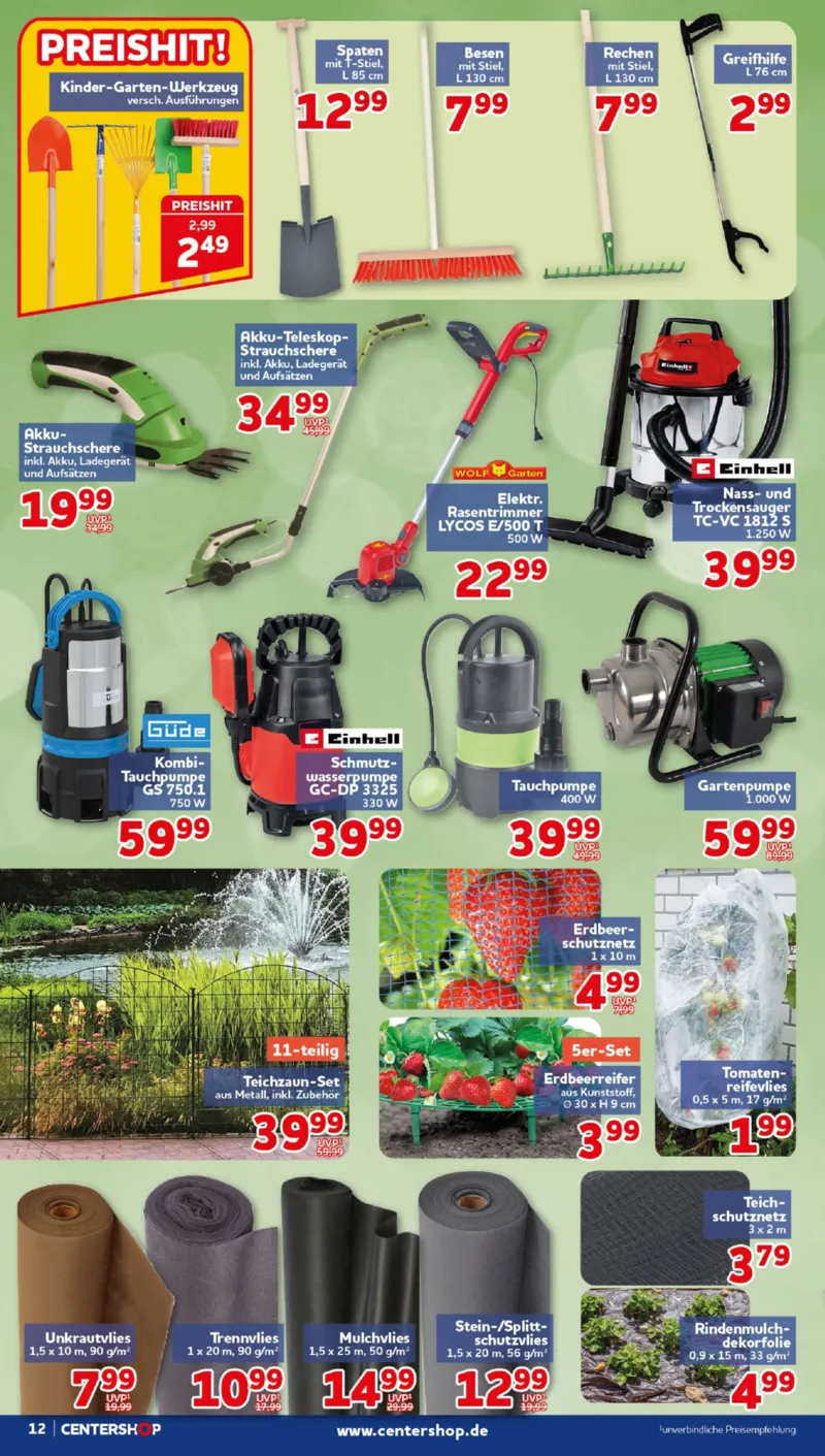 Centershop Prospekt vom 04.05.2026, Seite 12